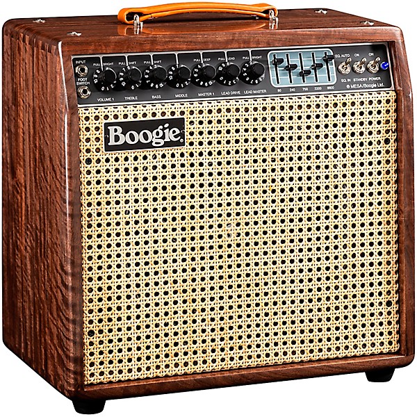 MESA/Boogie Mark IIC+ 1x12 75W Limited Edition Tube Guitar Combo Amp Walnut Hardwood with Wicker Grille