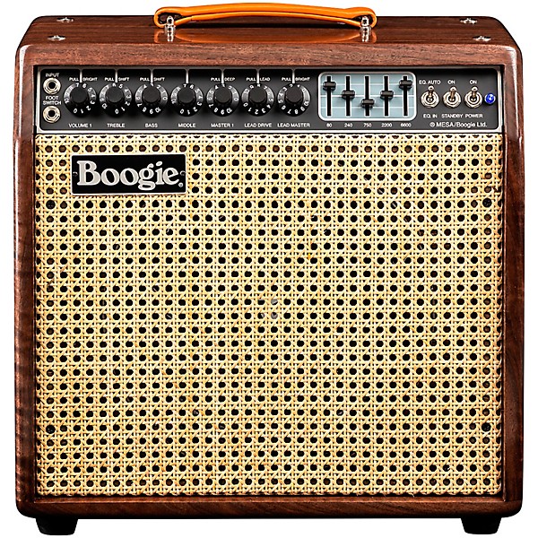 MESA/Boogie Mark IIC+ 1x12 75W Limited Edition Tube Guitar Combo Amp Walnut Hardwood with Wicker Grille