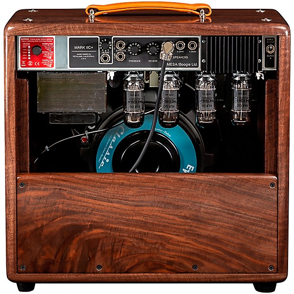 MESA/Boogie Mark IIC+ 1x12 75W Limited Edition Tube Guitar Combo Amp Walnut Hardwood with Wicker Grille
