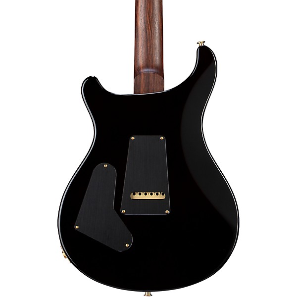 PRS Wood Library Custom 24 Electric Guitar Black Gold Burst