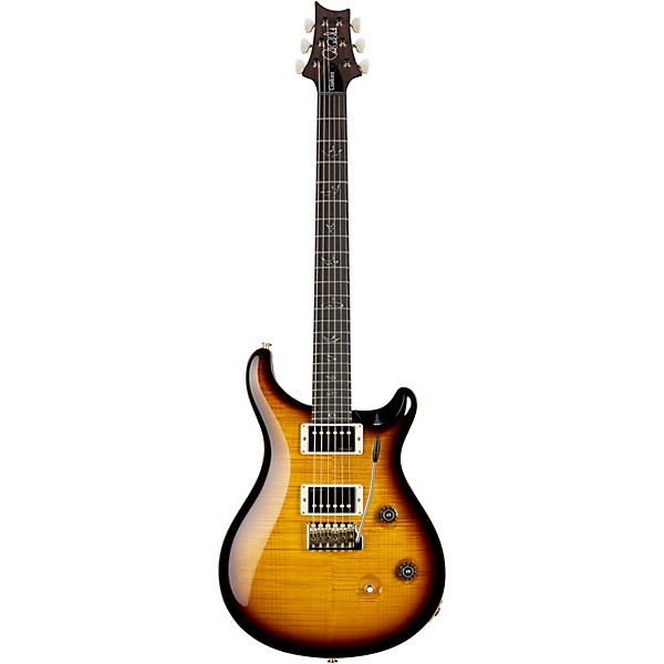 PRS Wood Library Custom 24 Electric Guitar Black Sunburst