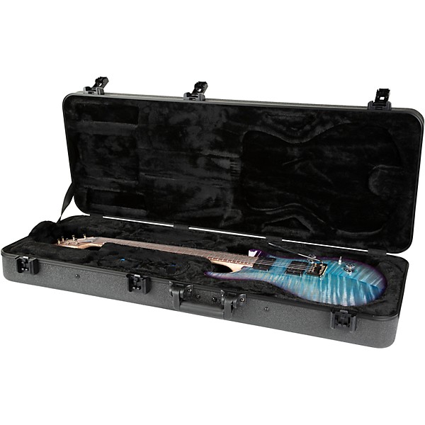 PRS Wood Library Custom 24 Electric Guitar Aquableux Purple Burst