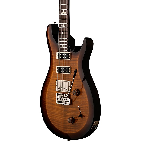 PRS S2 Studio Electric Guitar Black Amber