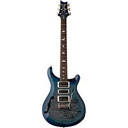 PRS S2 Special Semi-Hollow Electric Guitar Faded Gray Black Blue Burst