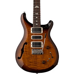 PRS S2 Special Semi-Hollow Electric Guitar Black Amber