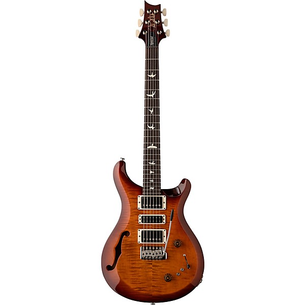 PRS S2 Special Semi-Hollow Electric Guitar Dark Cherry Sunburst