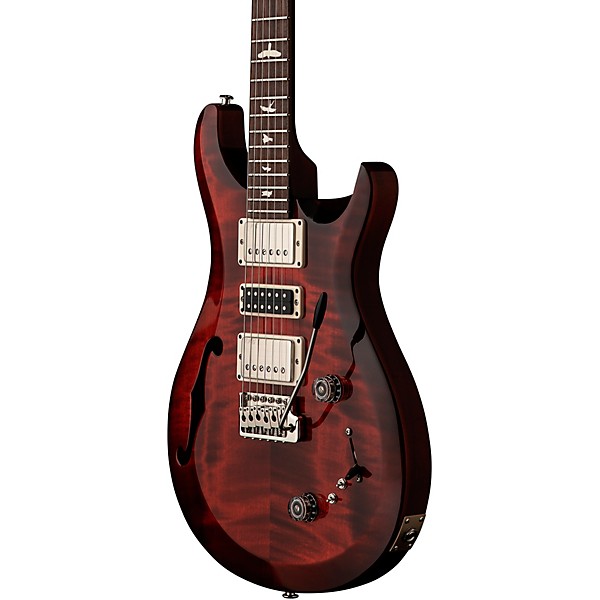 PRS S2 Special Semi-Hollow Electric Guitar Fire Red Burst