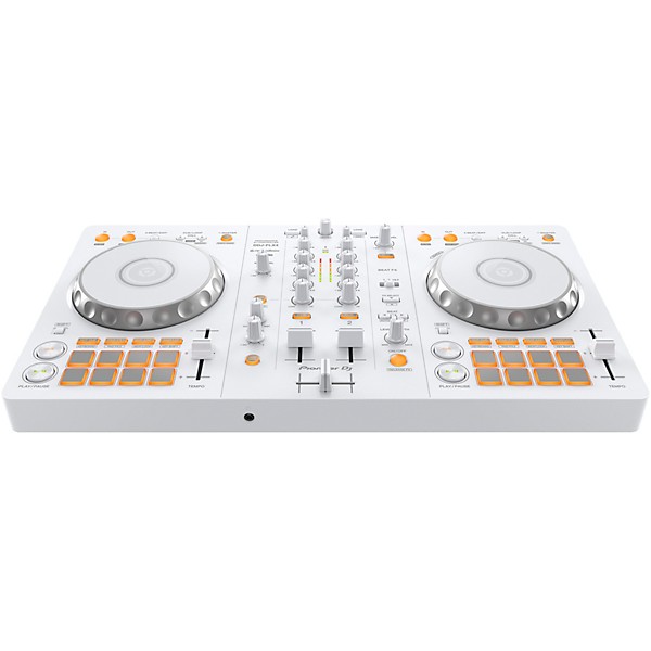 Pioneer DJ DDJ-FLX4-W 2-Channel DJ Controller for rekordbox