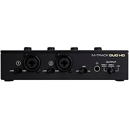 Open Box M-Audio M-Track DUO HD 2x2 USB-C Audio Interface Level 1