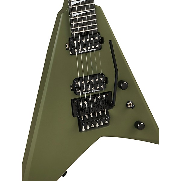 Jackson American Series Rhoads RR24 Electric Guitar Matte Army Drab
