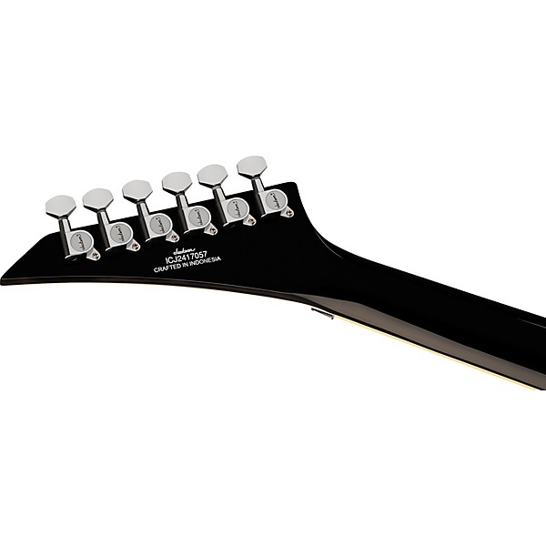 Open Box Jackson Pro Plus Pure Metal King V KV1A Limited-Edition Electric Guitar Level 2 Gloss Black 197881390631