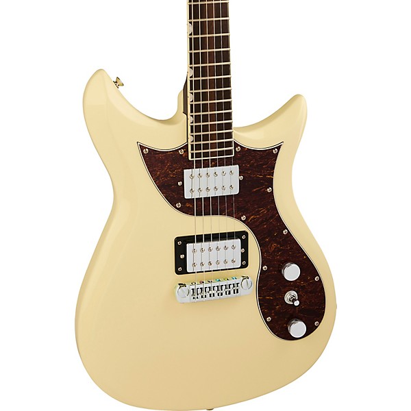 Gretsch Guitars Electromatic CVT Double-Cut With Wrap-Around Tailpiece Electric Guitar Vintage White