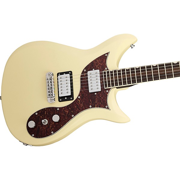 Gretsch Guitars Electromatic CVT Double-Cut With Wrap-Around Tailpiece Electric Guitar Vintage White