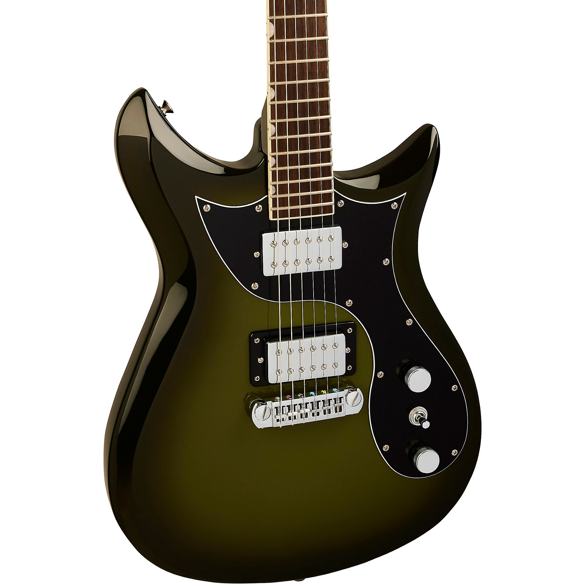 送料無料 GRETCH Electromatic ゴールド&グリーン H/C付 Gretsch Guitars Electromatic CVT Double-Cut With Wrap-Around