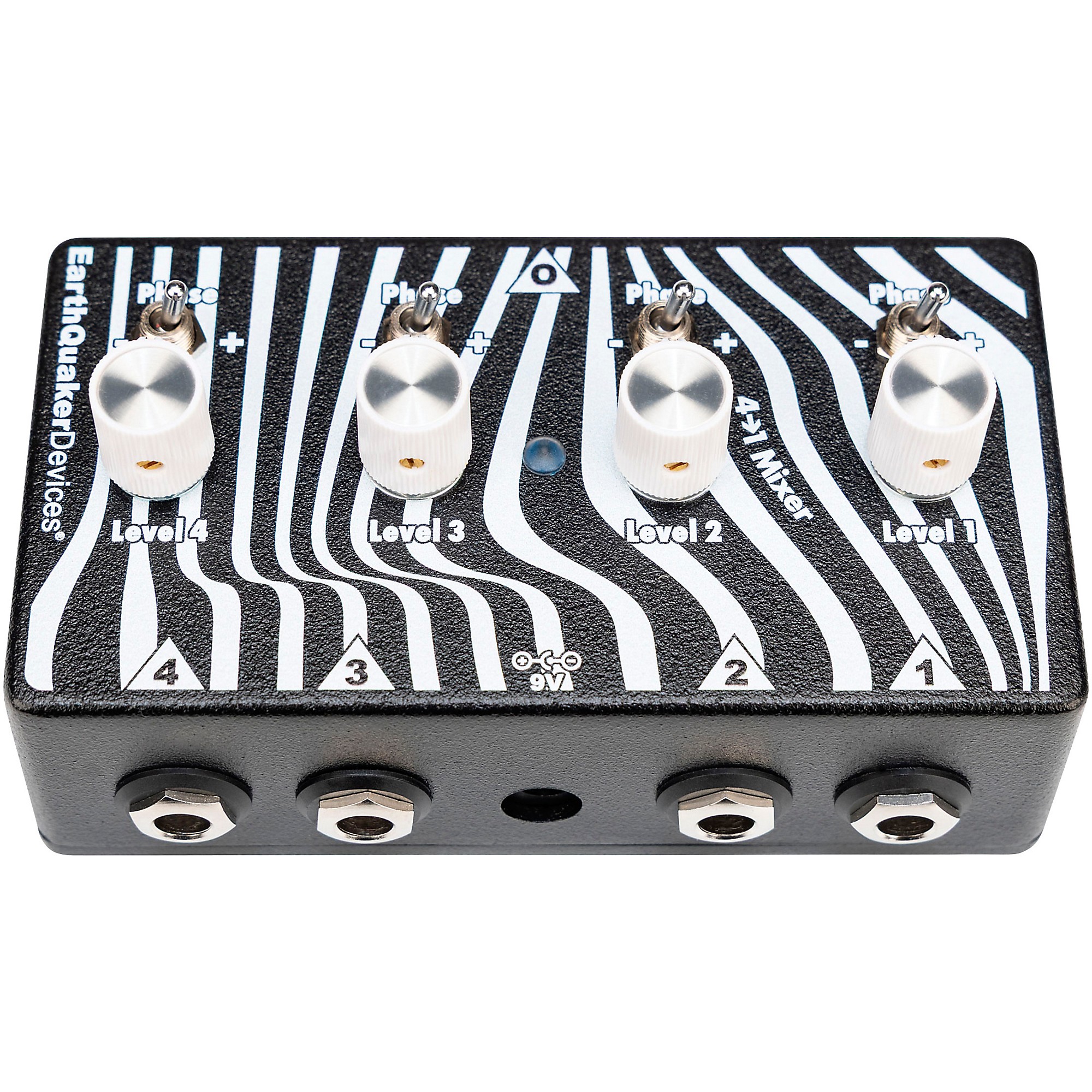 ギター Earthquaker Devices Four to One Mixer EarthQuaker Devices Four to One Mixer Black and White | Guitar Center