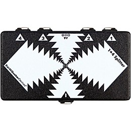 EarthQuaker Devices One to Four Splitter Black and White