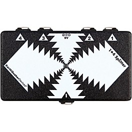 EarthQuaker Devices One to Four Splitter Black and White