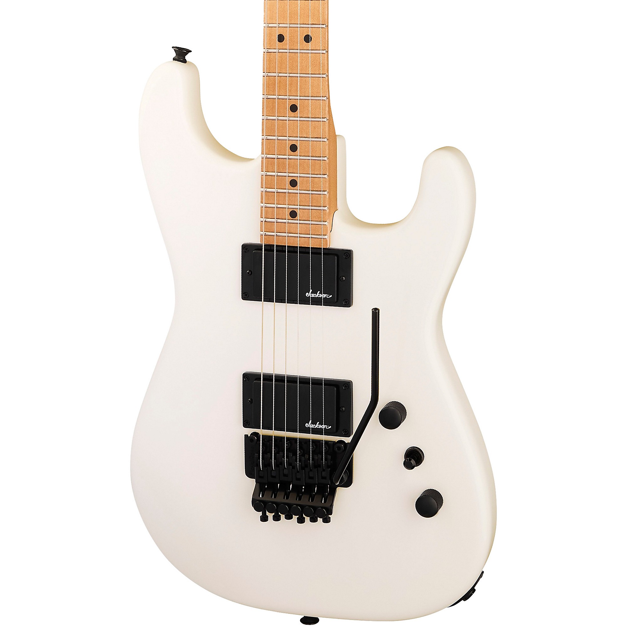 Jackson Pro Origins 1985 San Dimas SD1 HH MPL Electric Guitar Snow