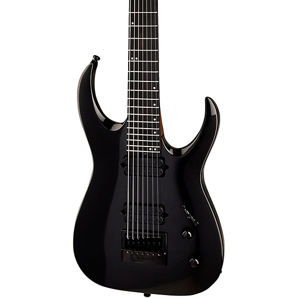 Jackson Pro Plus Series Signature Misha Mansoor Juggernaut ET7 7-String Electric Guitar - Metallic Black
