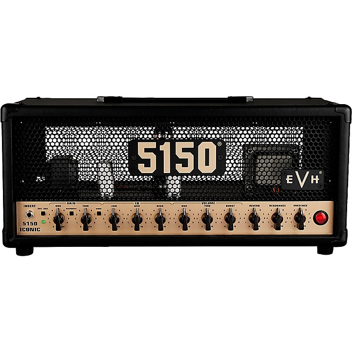 EVH 5150 Iconic Series EL34 80W Guitar Amp Head Black | Guitar Center