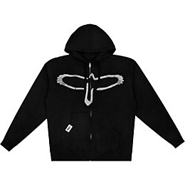 PRS 12th Fret Bird Full-Zip Hoodie - X Large Black