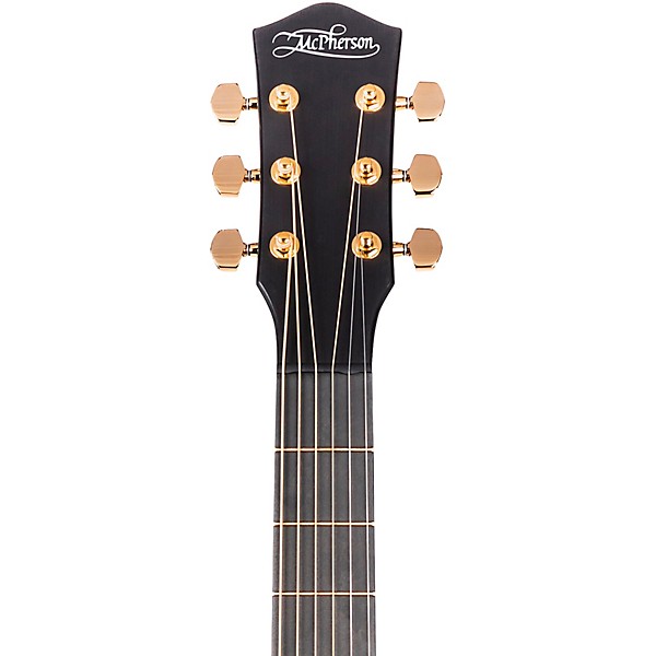 McPherson Carbon Series Sable with Gold Hardware Acoustic-Electric Guitar Standard Top