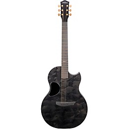 McPherson Carbon Series Sable with Gold Hardware Acoustic-Electric Guitar Camo Top