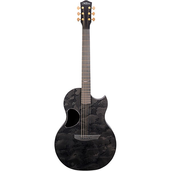 McPherson Carbon Series Sable with Gold Hardware Acoustic-Electric Guitar Camo Top