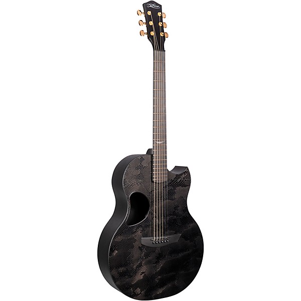 McPherson Carbon Series Sable with Gold Hardware Acoustic-Electric Guitar Camo Top
