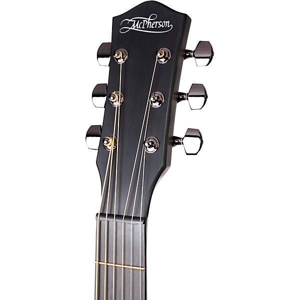 McPherson Carbon Series Sable with Black Hardware Acoustic-Electric Guitar Standard Top