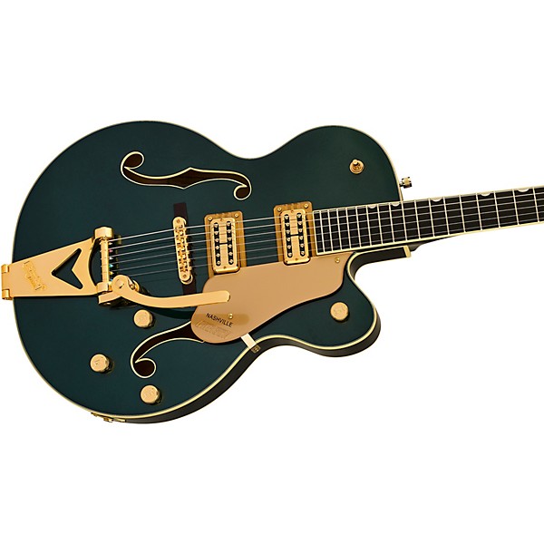 Gretsch Guitars Synchromatic Nashville Hollowbody Single-Cut With Bigsby Electric Guitar Cadillac Green