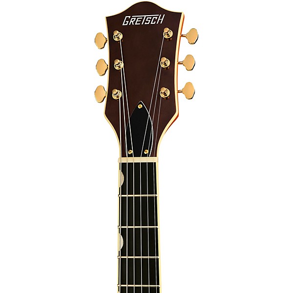 Gretsch Guitars Synchromatic Nashville Hollowbody Single-Cut With Bigsby Electric Guitar 50's Orange Stain