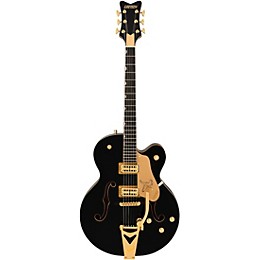 Gretsch Guitars Synchromatic Falcon Hollowbody Single-Cut Electric Guitar With Bigsby Black