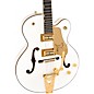 Gretsch Guitars Synchromatic Falcon Hollowbody Single-Cut Electric Guitar With Bigsby Snowcrest White