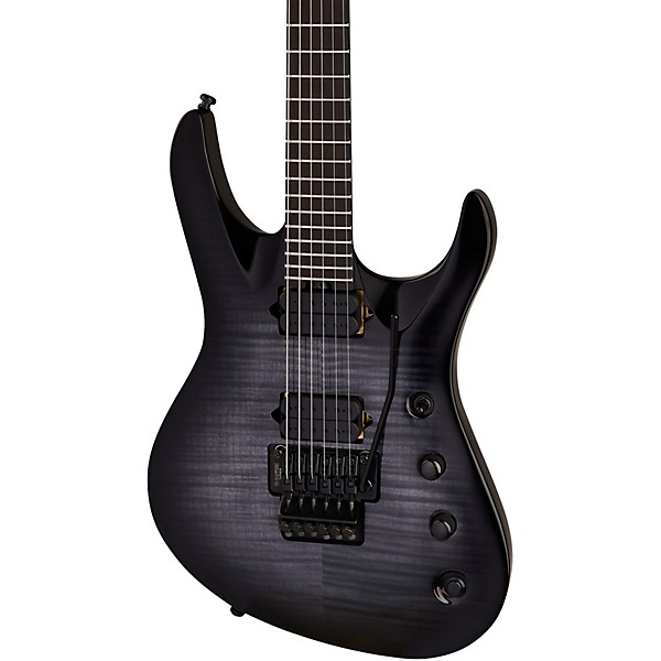 Jackson Pro Plus Series Chris Broderick Signature Soloist 6 Electric Guitar - Transparent Black