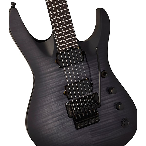 Jackson Pro Plus Series Chris Broderick Signature Soloist 6 Electric Guitar - Transparent Black