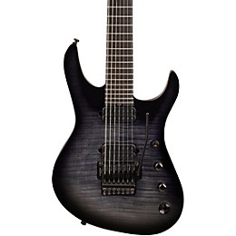 Jackson Pro Plus Series Chris Broderick Signature Soloist 7 7-String Electric Guitar - Transparent Black