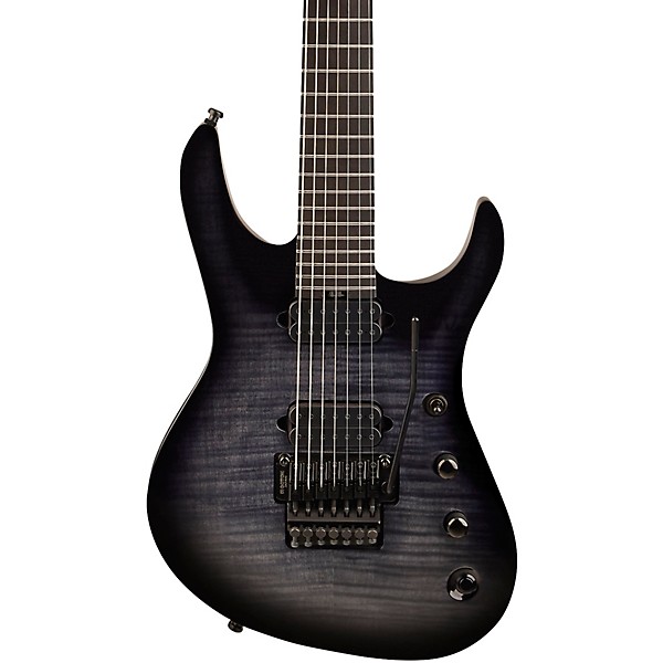 Jackson Pro Plus Series Chris Broderick Signature Soloist 7 7-String Electric Guitar - Transparent Black