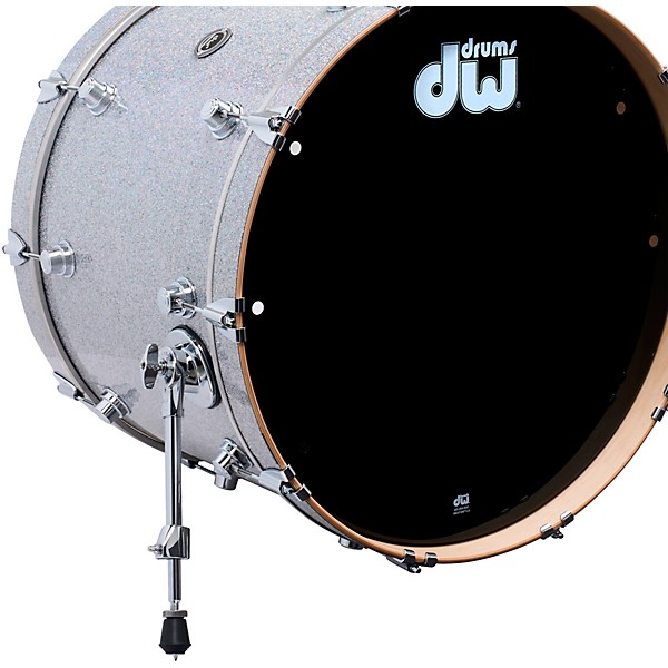DWe 5-Piece Complete Kit Bundle with Roland Cymbals and DW Hardware Diamond Nebula Finish Ply