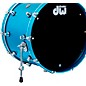 DWe 5-Piece Complete Kit Bundle with Roland Cymbals and DW Hardware Laser Blue Metallic Lacquer