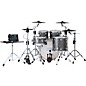 DWe 5-Piece Complete Kit Bundle with Roland Cymbals and DW Hardware Black Galaxy Finish Ply