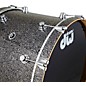 DWe 5-Piece Complete Kit Bundle with Roland Cymbals and DW Hardware Black Galaxy Finish Ply