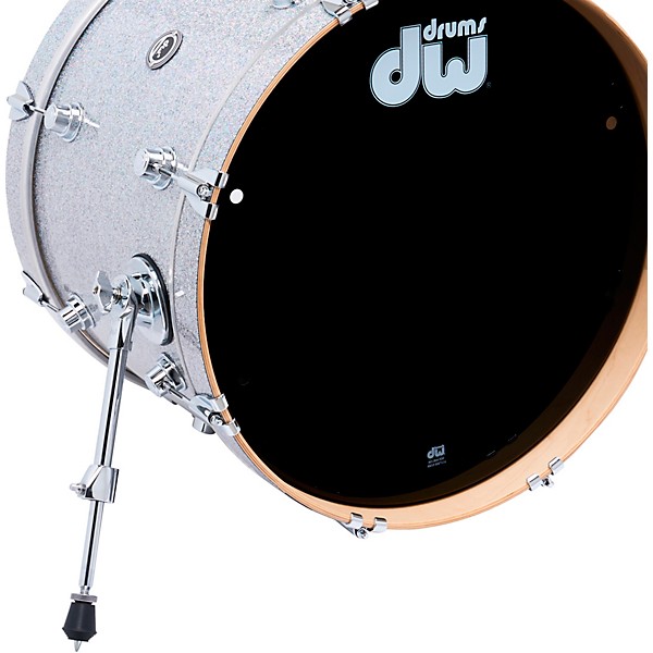 DWe 4-Piece Complete Kit Bundle with Roland Cymbals and DW Hardware Diamond Nebula Finish Ply