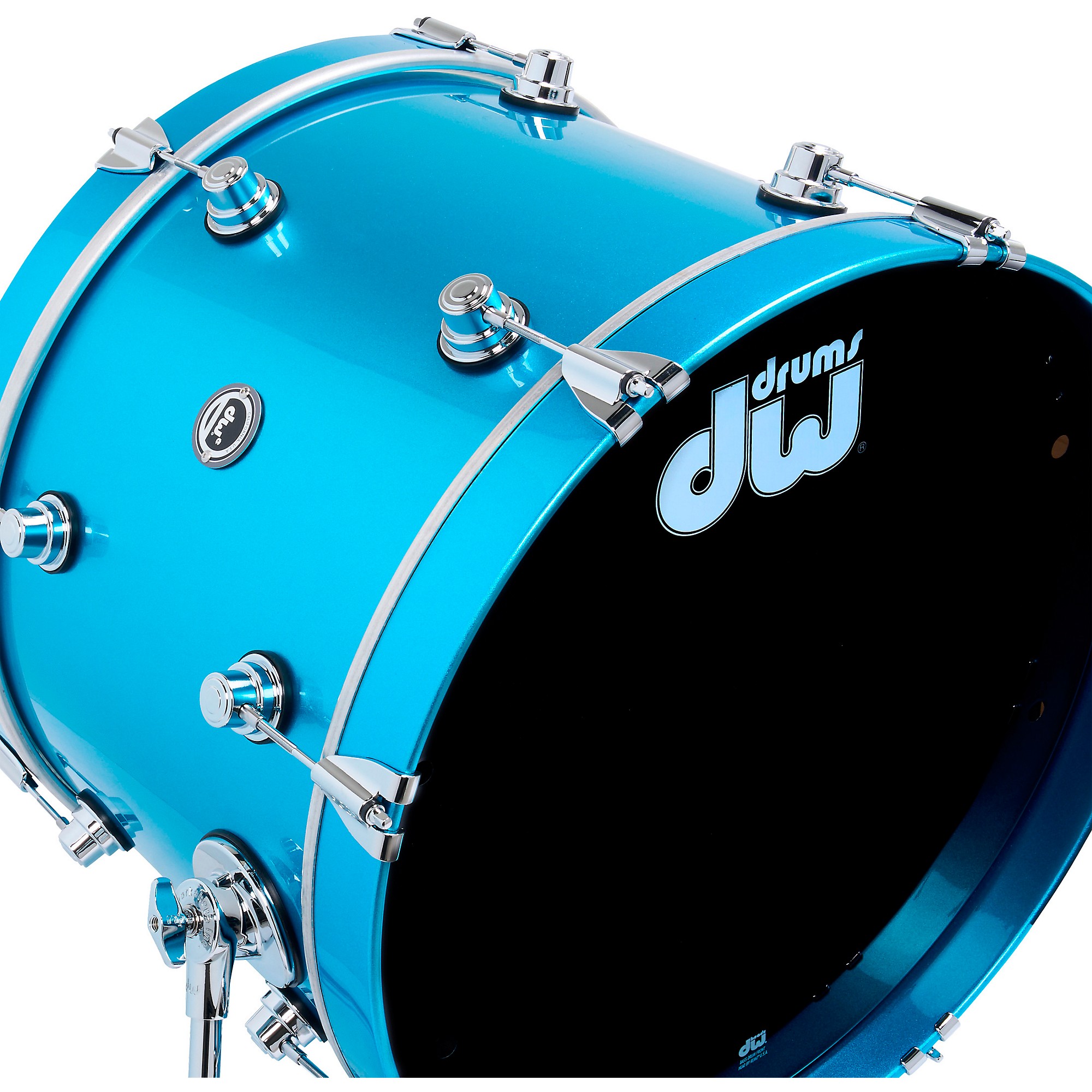 DWe 4-Piece Complete Kit Bundle with Roland Cymbals and DW