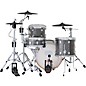 DWe 4-Piece Complete Kit Bundle with Roland Cymbals and DW Hardware Black Galaxy Finish Ply