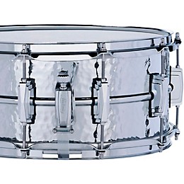 Ludwig Limited-Edition Hammered Chrome-Plated Copper Shell Snare Drum 14 x 6.5 in.
