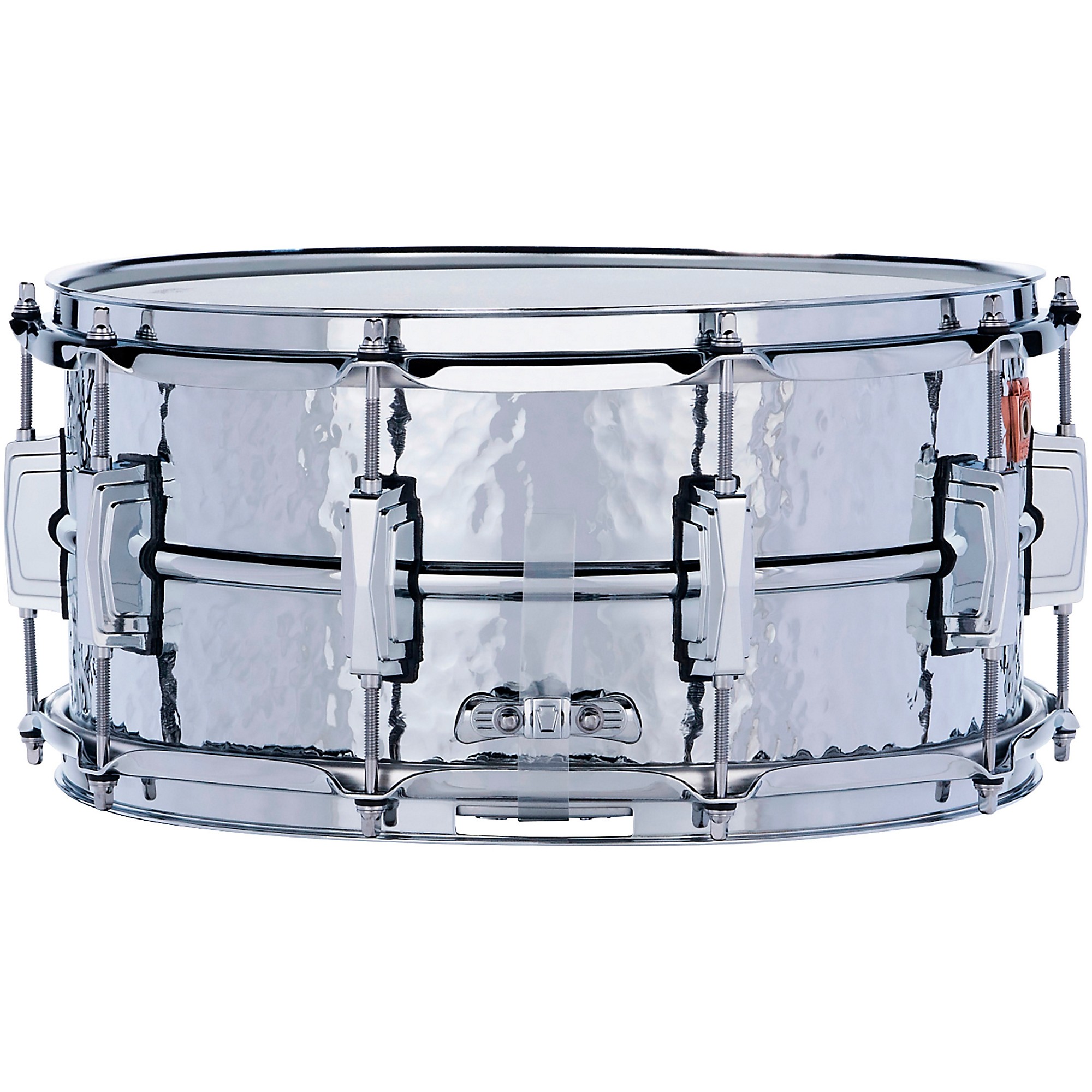 Ludwig Limited-Edition Hammered Chrome-Plated Copper Shell Snare