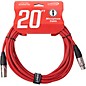 Livewire Braided XLR Microphone Cable 20 ft. Scarlet Riff thumbnail