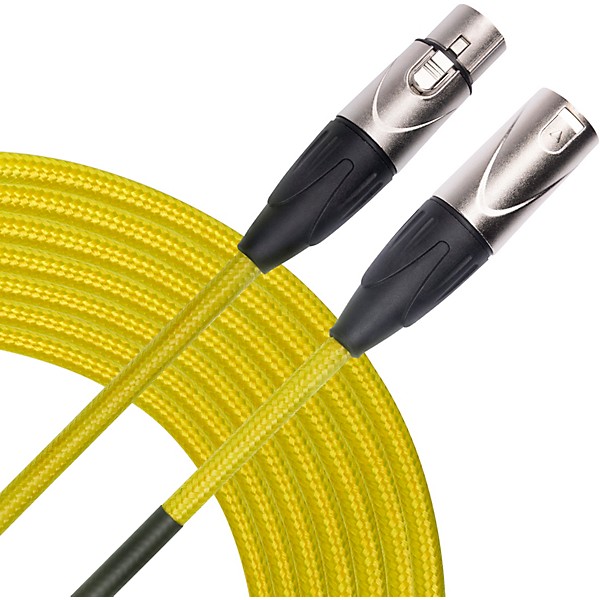 Livewire Braided XLR Microphone Cable 20 ft. Brass Note