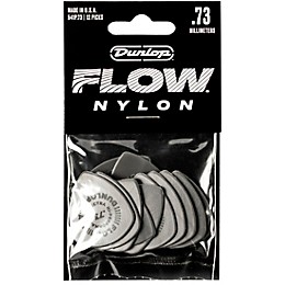 Dunlop Flow Nylon Guitar Picks .73 mm 12 Pack